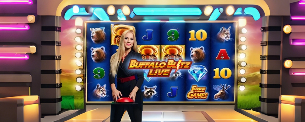 2959 BET Caça-níqueis Buffalo Blitz ao Vivo